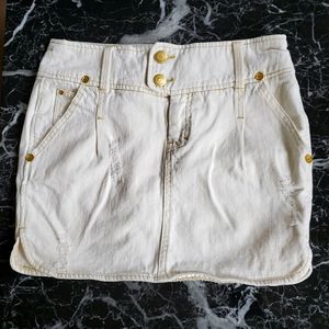 Mango Denim Mini Skirt 6